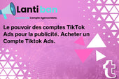 Acheter compte tiktok ads